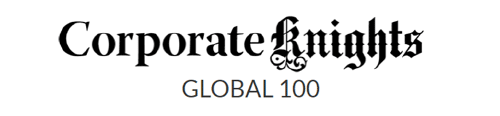CORPORATE KNIGHTS GLOBAL 100 RATING: